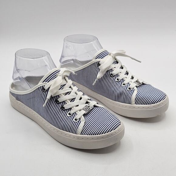 Liz Claiborne Shoes Womens 6.5 Wayna Slip-On Sneaker Preppy Coastal Minimalist - Picture 1 of 7